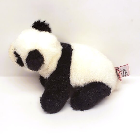 Gund WWF 8" Panda Bear Stuffed Animal Plush World Wildlife Fund 5052 Vintage - Picture 4 of 8
